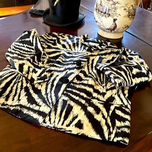 Talbots Collection ~ Petites, Size 14, Black and Cream